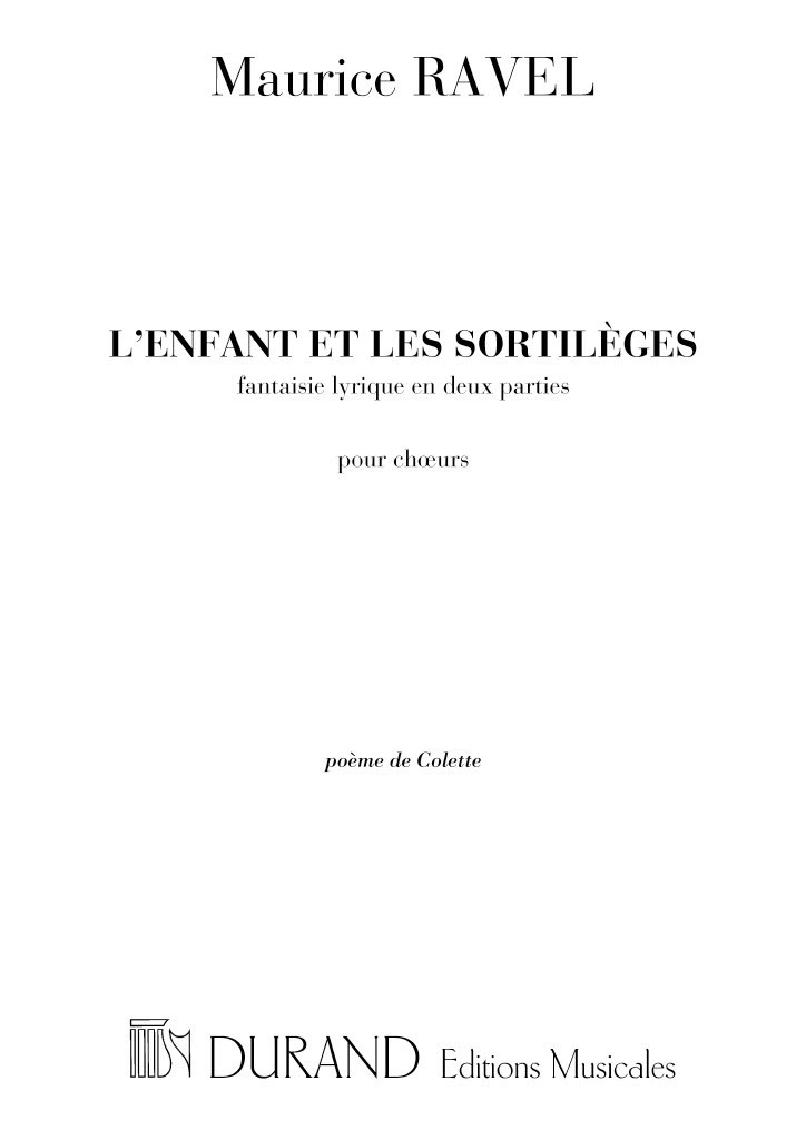 L'Enfant Et Les Sortileges